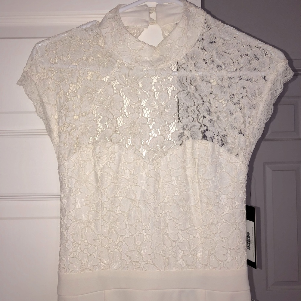 Mermaid Maxi with Lace Top Body & Keyhole Open Back Lulus Dress.